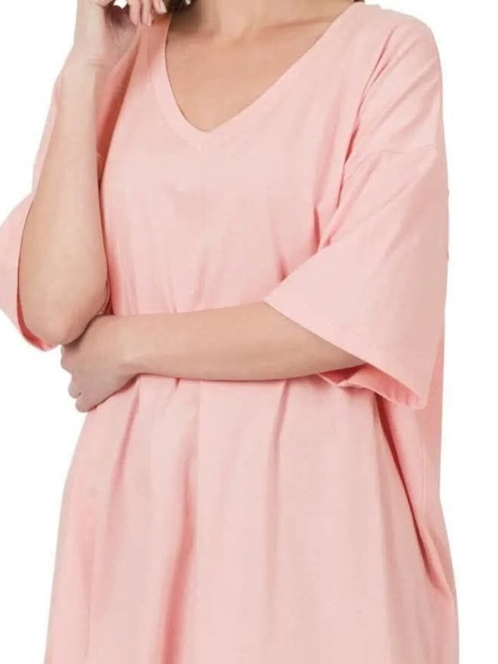 Pink Oversize Tees